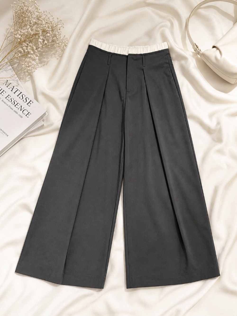 ZARA wide-leg trousers | XS